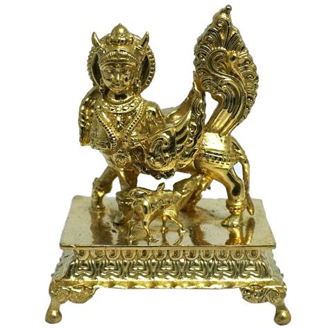 KAMADENU BRONZE SOLID IDOL