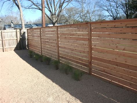 Horizontal Fence Styles