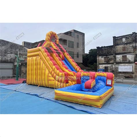 Image result for Advert Inflatable Water Slide Pool