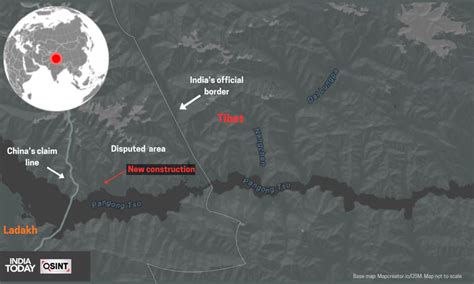 Exclusive: Closer look at new Chinese structures near Pangong Lake and ...