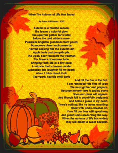 Autumn Poems And Quotes. QuotesGram