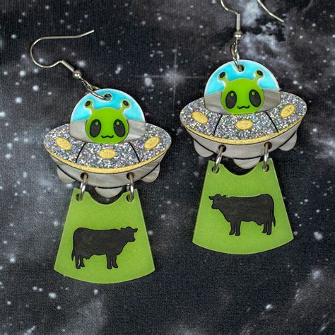 Image result for Alien Earrings