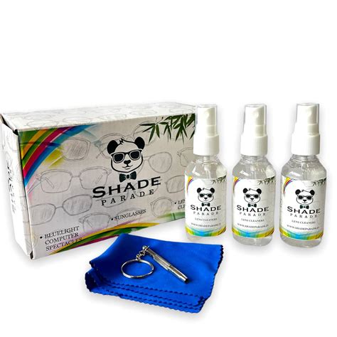 Buy SHADE PARADE Lens Cleaner for Spectacles,camera cleaner spray for ...