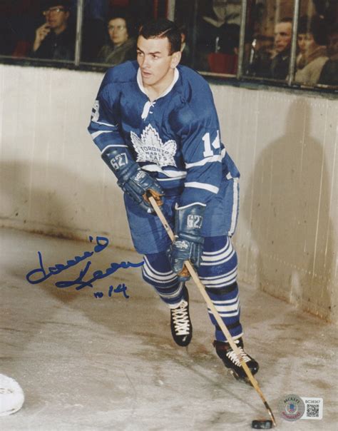 Dave Keon Signed Maple Leafs 8x10 Photo (Beckett COA) | Pristine Auction