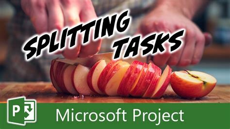 Image result for MS Project How to Split a Task