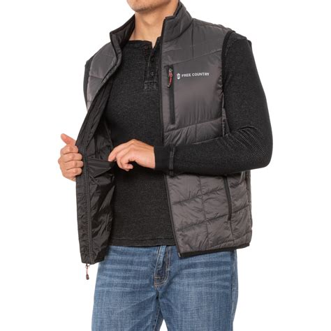 Free Country FreeCycle REPREVE® Puffer Vest (For Men) - Save 45%