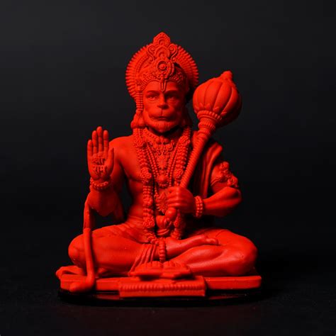 Lord Hanuman ji Orange