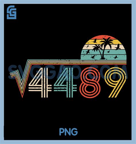 Square Root 4489 Slang Math Teacher PNG, 67 Vintage Meme PNG