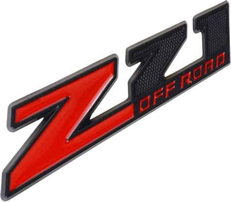 Buy EmbRoom 2pcs Z71 Off Road Emblem (3.7inch L) Badge Plate Decal ...