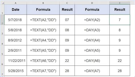 Convert Days into Dates 的图像结果