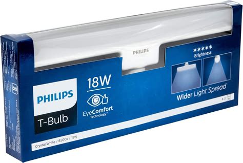 Buy Philips Stellar Bright 10W B22 LED T-Bulb,Cool Day Light , Pack of ...