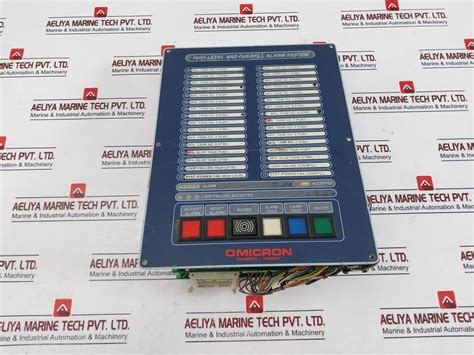 Omicron Je109020 High Level And Overfill Alarm System – Aeliya Marine Tech