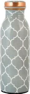 HB Overseas Grey Block Printed Copper Bottle 500 ml Bottle - Buy HB ...