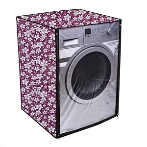 NITASHA outdoor and indoor with front clear washing machine cover ...