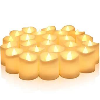 Buy 24 Pack Flameless LED Candles Battery Operated With Warm White ...