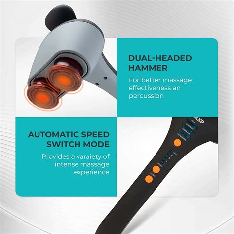 Buy BEATXP THUNDER PRO DOUBLE HEADED FULL BODY MASSAGER WITH INFRARED ...