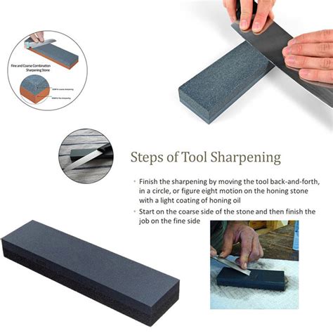 Knife Sharpening Stone, High Density Thicken Whetstone Set Robust Safe ...