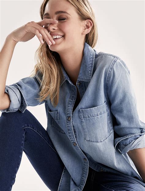 Tatum True Denim Shirt - Women's Fashion | Forever New