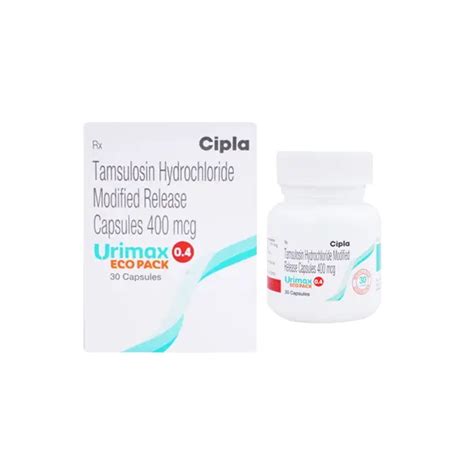 Urimax 0.4 Ecopack Capsule - Jindal Medical Store