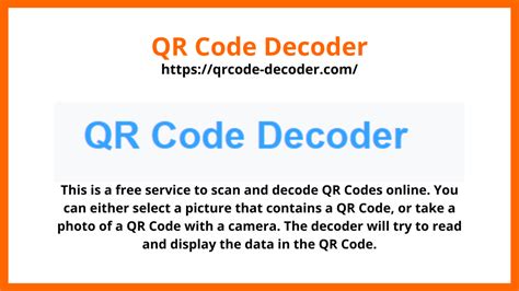 QR Code Decoder 的图像结果