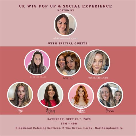 UK Wig Pop Up Shop and Social Experience, Kingswood Catering Services ...