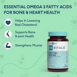 Buy HealthKart HK Vitals Multivitamin and Fish Oil 1000mg Combo, (60 ...