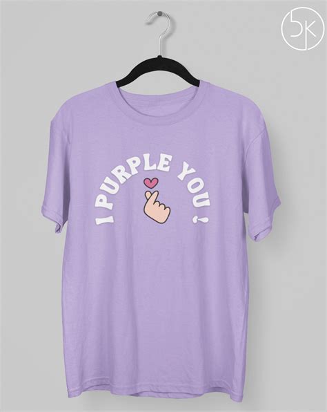 I Purple You T-shirt | BTS T-shirt | I Purple You | K-pop fashion ...