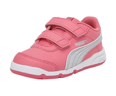 Puma Baby Girls Stepfleex2 SLVE GlitzFS VInf Bubblegum-Silver-White ...