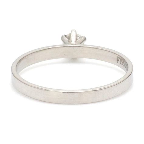 15 Pointer Classic 6 Prong Platinum Ring SKU 0012-A