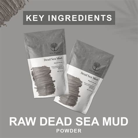 Dead Sea Mud Clay Powder - Mineral-rich clay - 100gm – Wildorganic ind