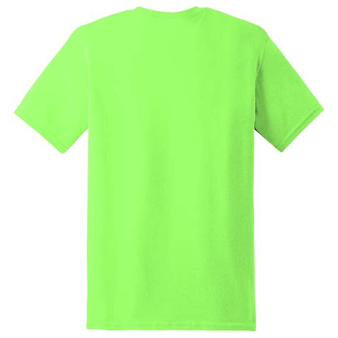 Gildan 5000 Heavy Cotton/Polyester T-Shirt - Neon Green | Full Source