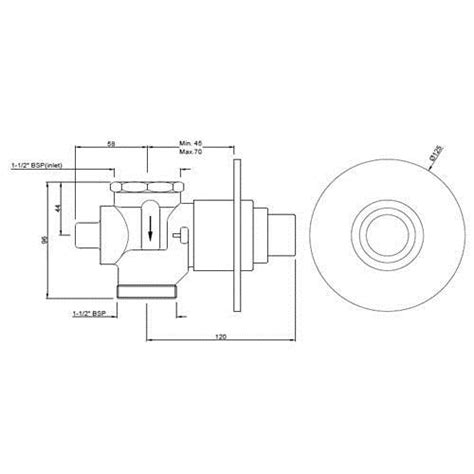 METROPOLE F/VALVE DUAL FLUSH - JAQUAR FAUCETS - ( CHROME - FLUSH VALVE ...