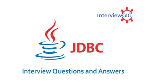 Image result for JDBC Interview Questions