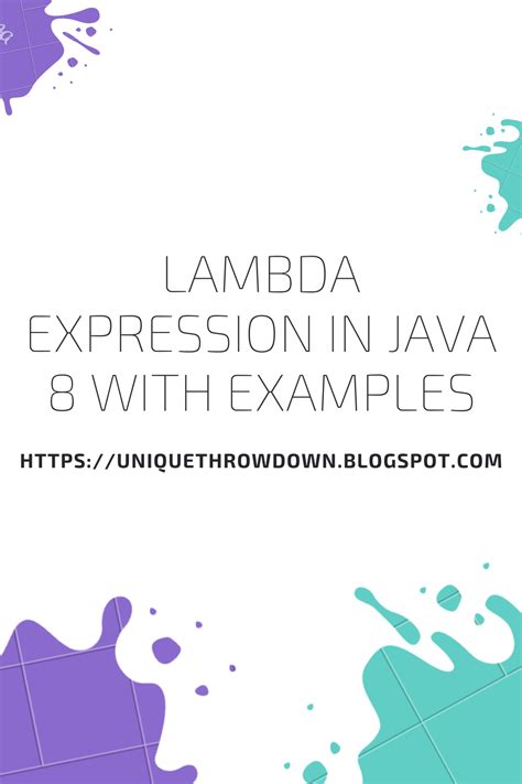 Image result for Lambda Expression Java Examples