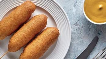 Lentil And Cheese Corn Dogs - PotsandPans India