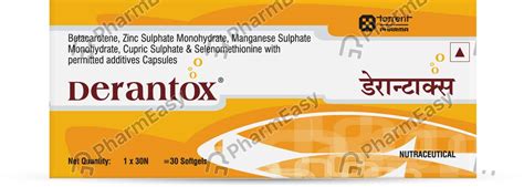 Buy Derantox Strip Of 30 Capsules Online at Flat 15% OFF | PharmEasy