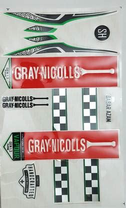 Kyrios GRAY NICOLLS 3D Embossed Cricket bat sticker Bat Sticker - Buy ...