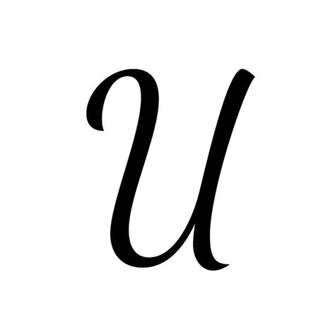 Script Letter U 的图像结果