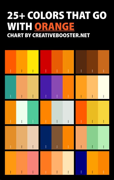25+ Best Colors That Go With Orange (Color Palettes) – CreativeBooster