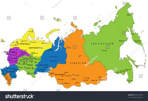 Russia Map Color 的图像结果