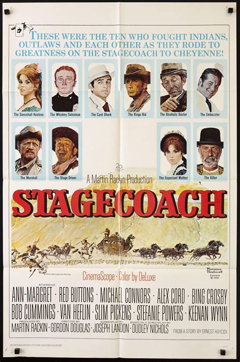 Stagecoach Movie Poster 1966 1 Sheet (27x41)