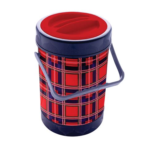 Buy SAURA Wood Hot and Cold Family Lunch Pack with 4 Big Steel ...