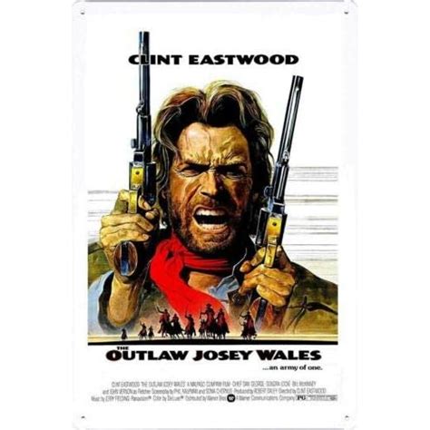 Buy Clint Eastwood Movie Signs Home Theater Decor Metal Tin Sign Wall ...