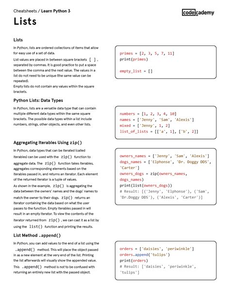 Image result for Learn Python Lists