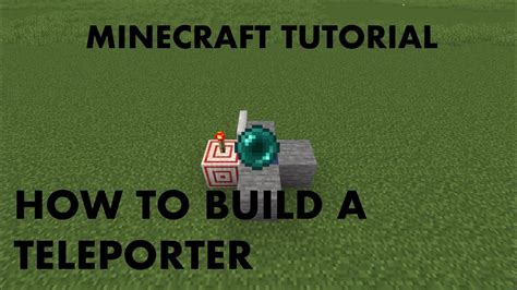 Image result for How to Make a Teleporter in Minecraft Java
