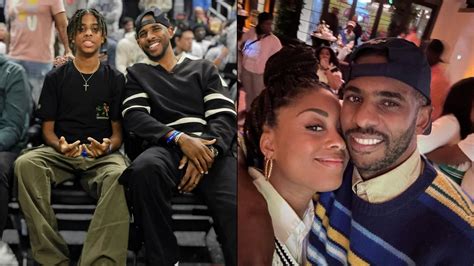 Chris Paul's wife Jada Paul gets emotional after seeing son Chris Paul ...