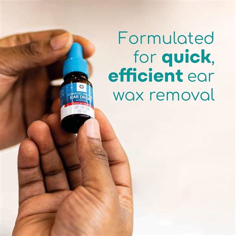 Medi Grade Quick-Action Sodium Bicarbonate Ear Drops 10ml - Ear Wax Removal Drops for Clean Ears ...