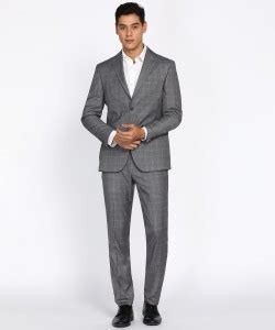 PETER ENGLAND 2 PC Suit Checkered Men Suit - Buy PETER ENGLAND 2 PC ...