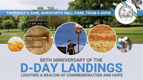 80th anniversary of the D-Day Landings, Horsforth Hall Park, Leeds, 6 ...