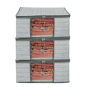 AARON INC Clothes Storage Organizers Saree Cover Wardrobe Transpsarent ...